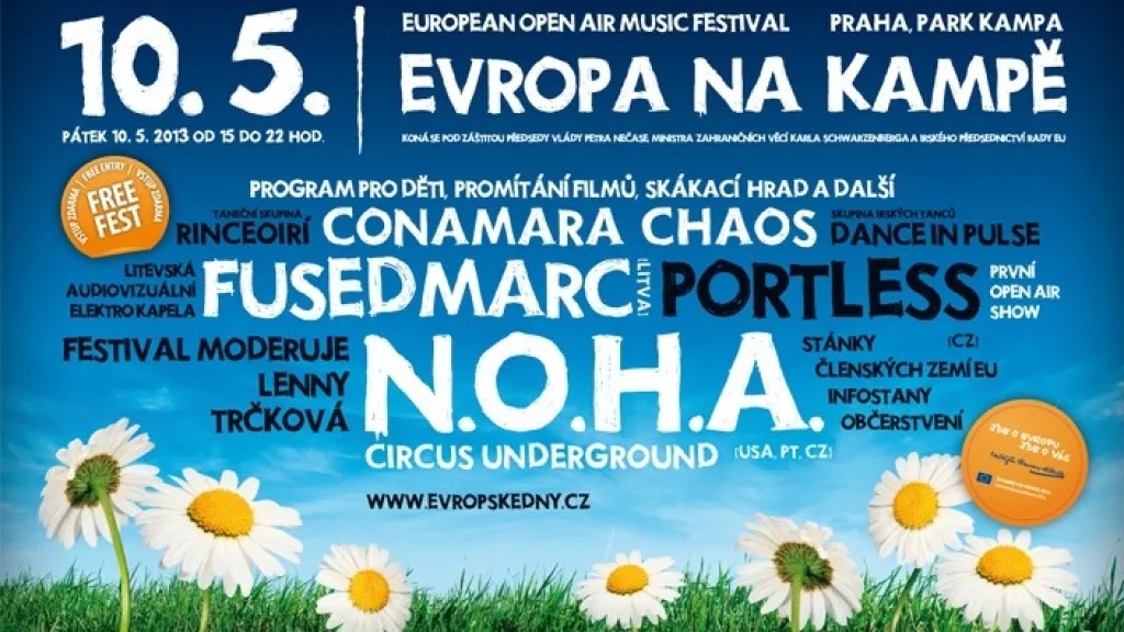 Festival Evropa na Kampě