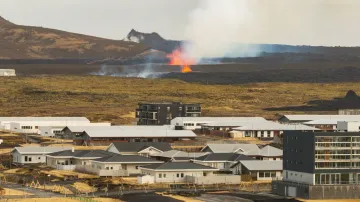 Sopečná erupce na Islandu