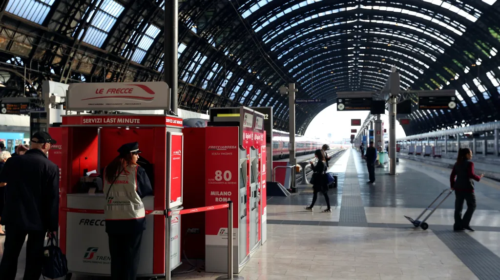 Nádraží v Miláně