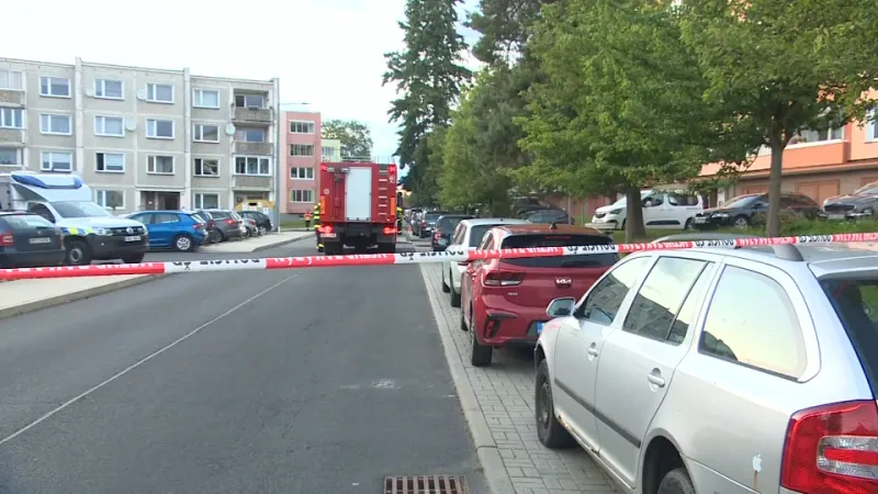V Toužimi na Karlovarsku výbuch neznámé látky zranil dva lidi