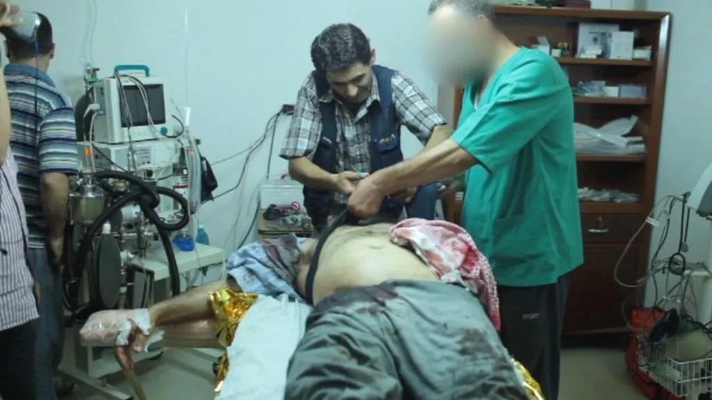 Záběry syrského amatérského kameramana