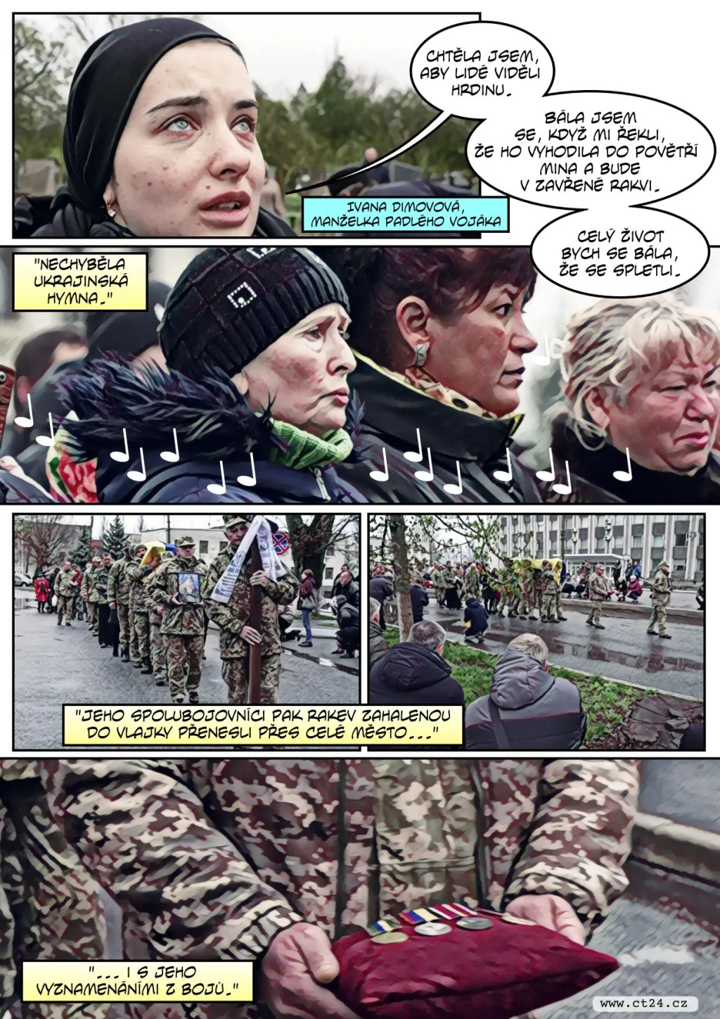 Rozloučení s padlými vojáky