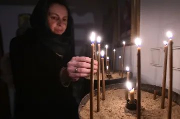 V Jezdovickém chrámu se sešli starostylní věřící. Oslavili pravoslavné Velikonoce