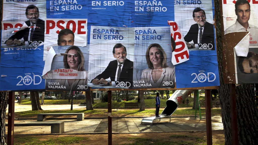 Předvolební kampaň ve Španělsku