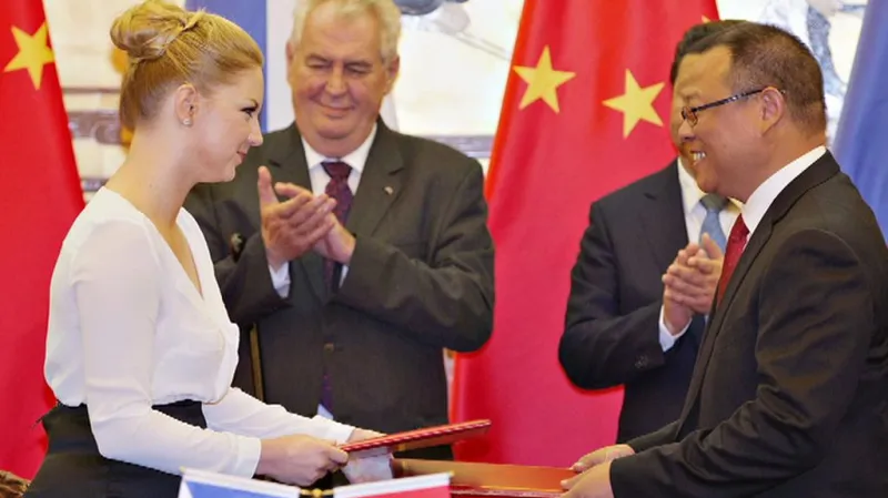 Karolína Milerová v Pekingu