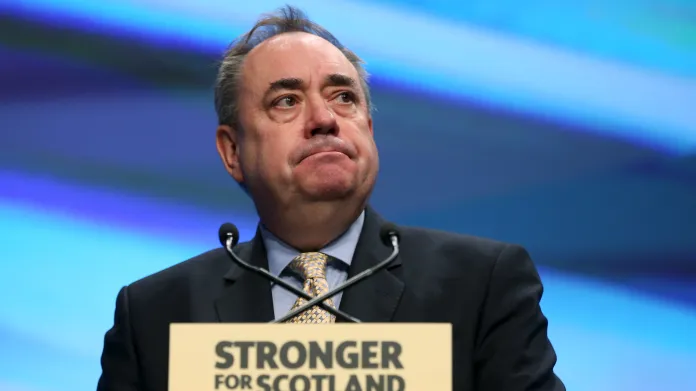 Bývalý skotský premiér Alex Salmond