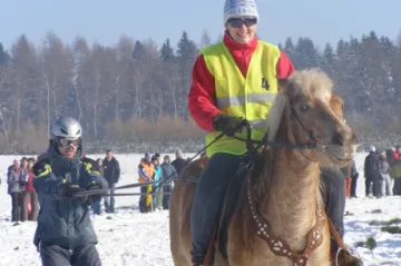 „Koňské lyžování“ v Krkonoších