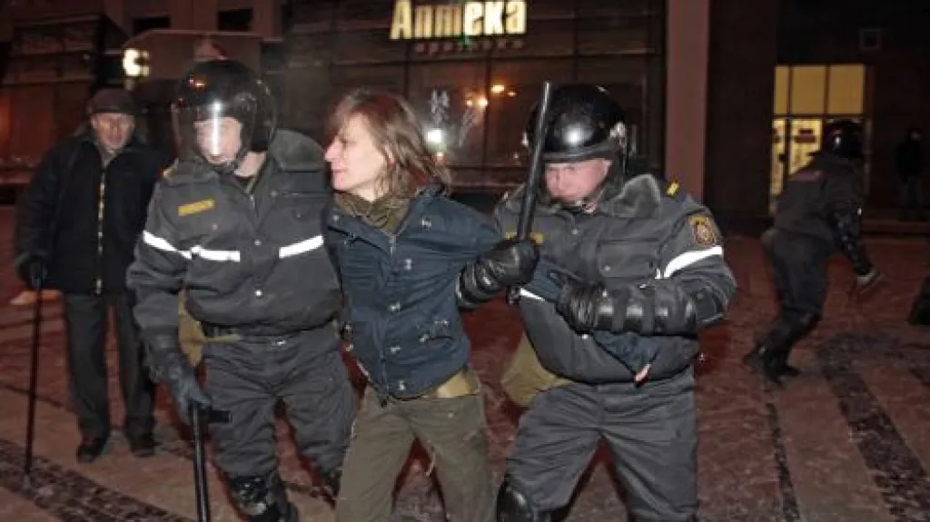 Protesty proti Lukašenkovi