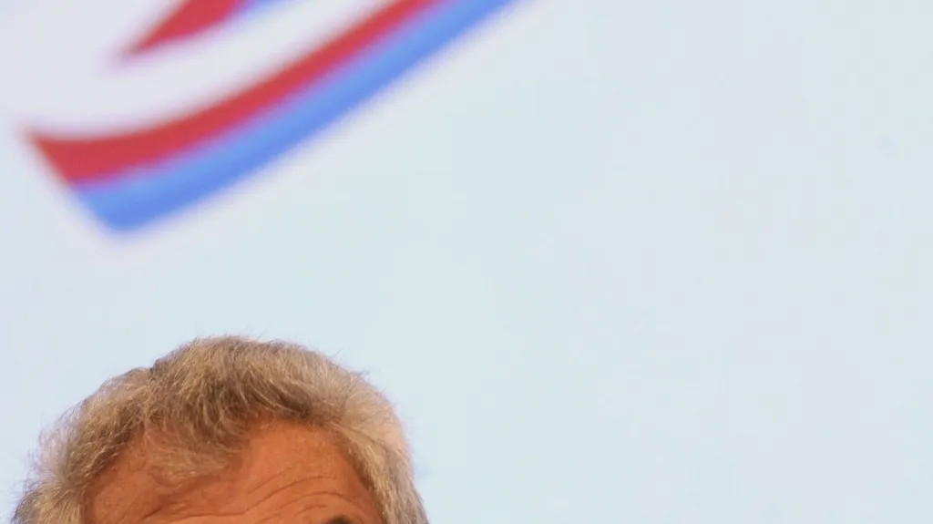 Miloš Zeman v Kongresovém centru
