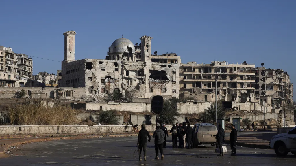 Aleppo na snímku z 10. ledna 2026, ilustrační foto