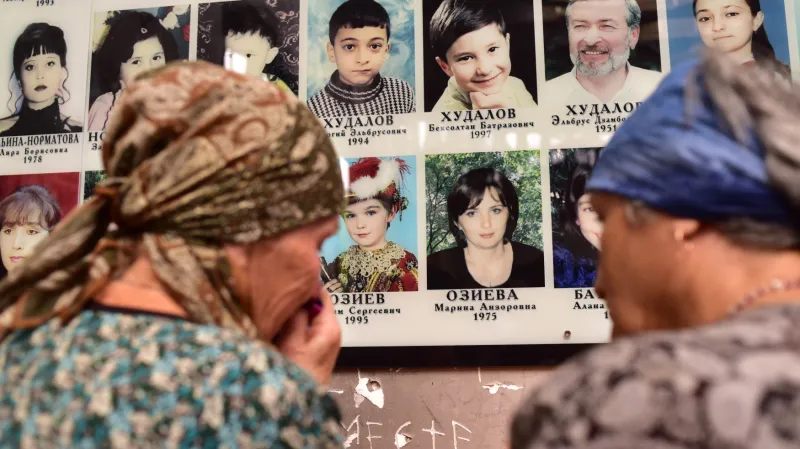 Vzpomínkové akce v Beslanu