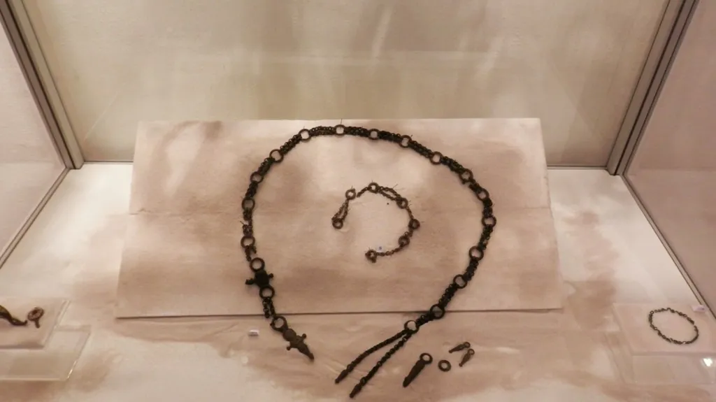 Výstava keltských šperků v Lounech