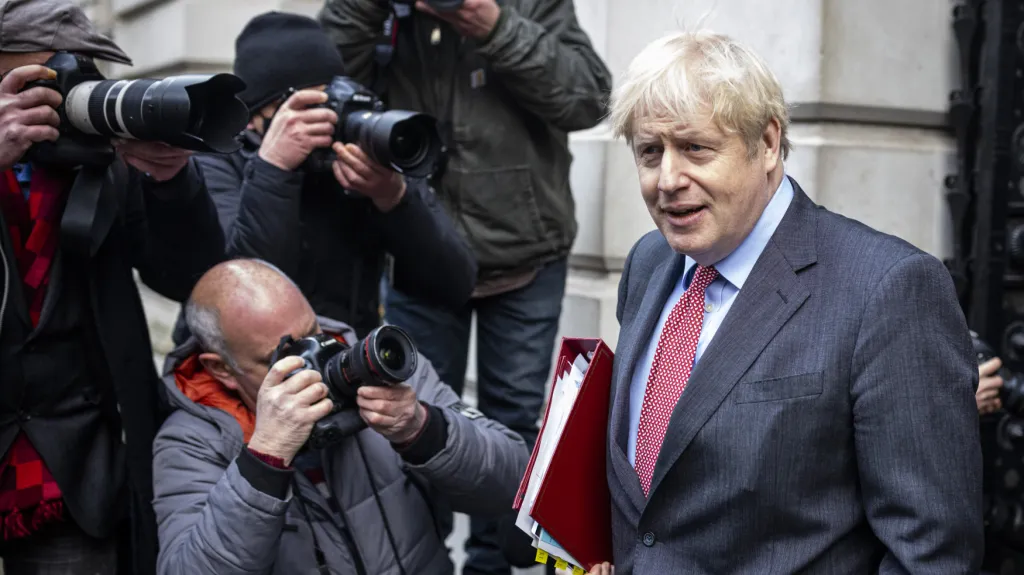 Britský premiér Boris Johnson
