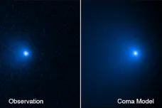 NASA změřila zatím největší kometu. Její jádro má délku 130 kilometrů, na Zemi nemíří