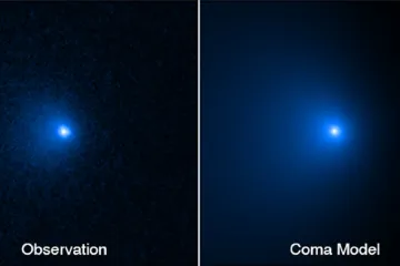 NASA změřila zatím největší kometu. Její jádro má délku 130 kilometrů, na Zemi nemíří