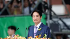 Tchajwanský prezident Laj Čching-te během inaugurace