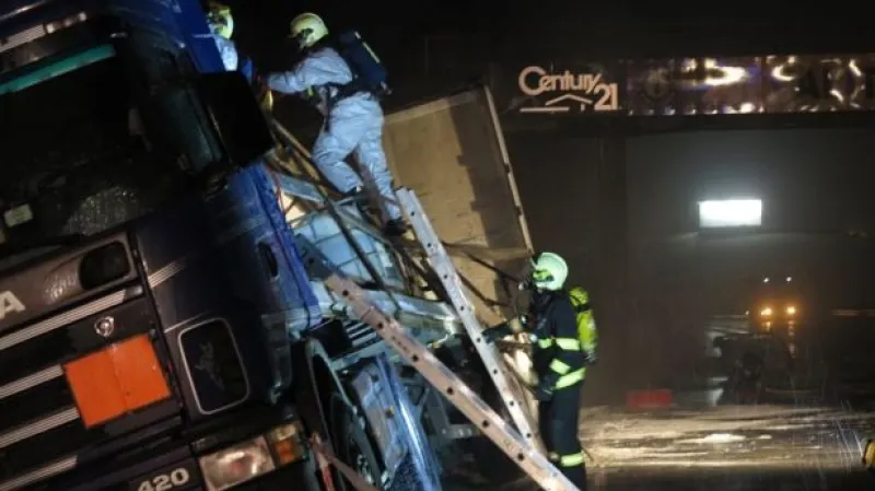 O zásahu hovoří mluvčí hasičů Jaroslav Mikoška