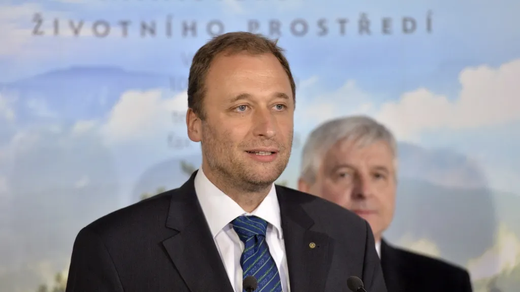 Ministr životního prostředí Tomáš Podivínský