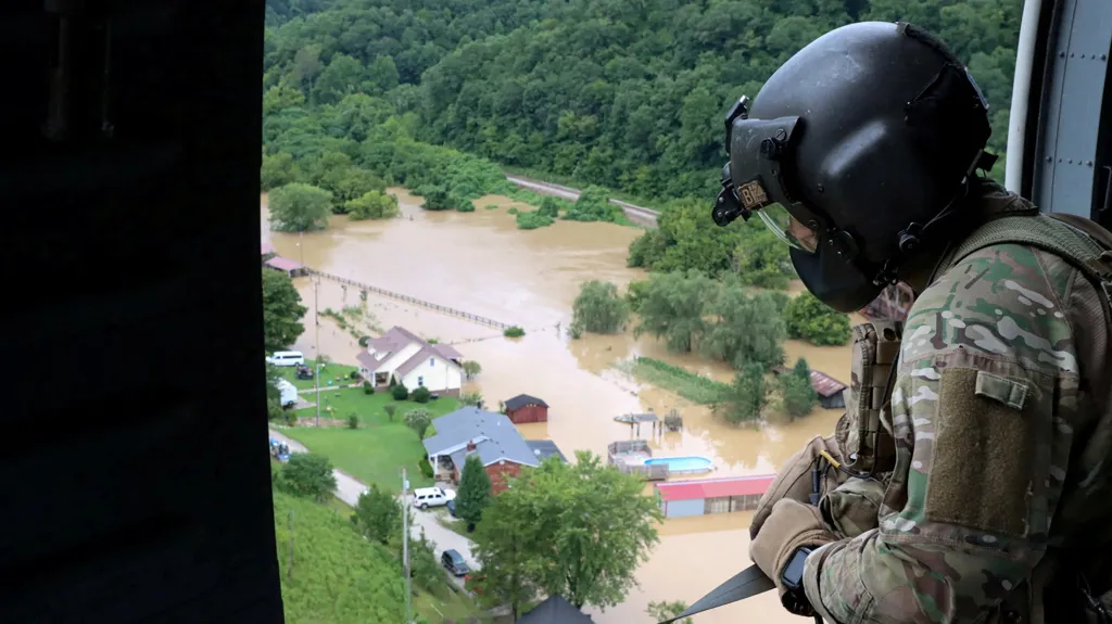 Záplavy v americkém Kentucky