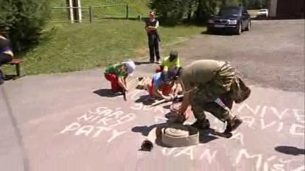 Soustředění malých hasičů