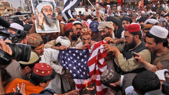 V pákistánské Kvétě se demonstrovalo za Usámu