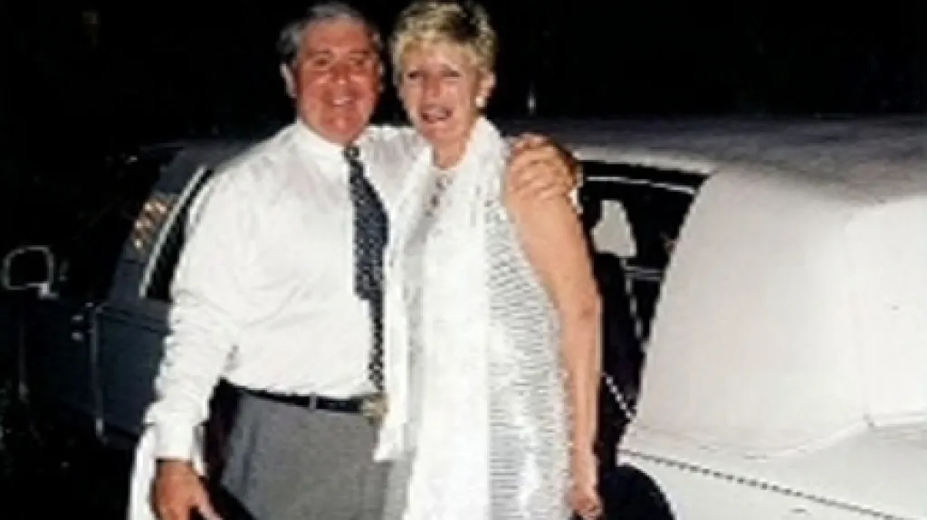 Brian Thomas s manželkou