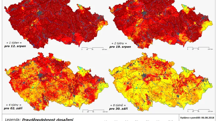 Dlouhodobá předpověď sucha v ČR
