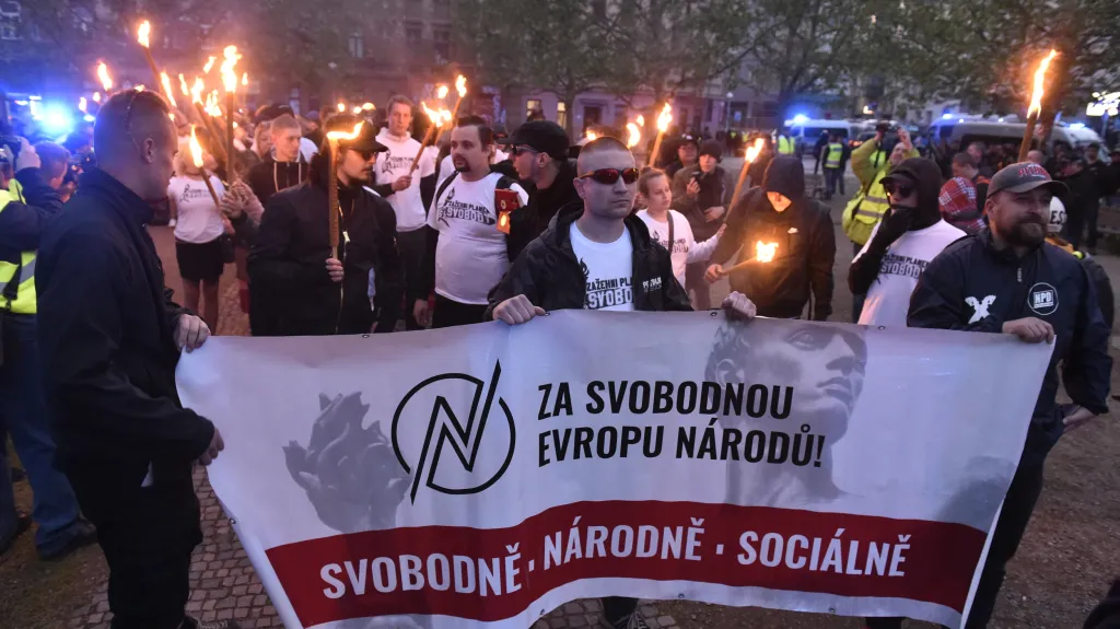 Pochod radikálů v Brně