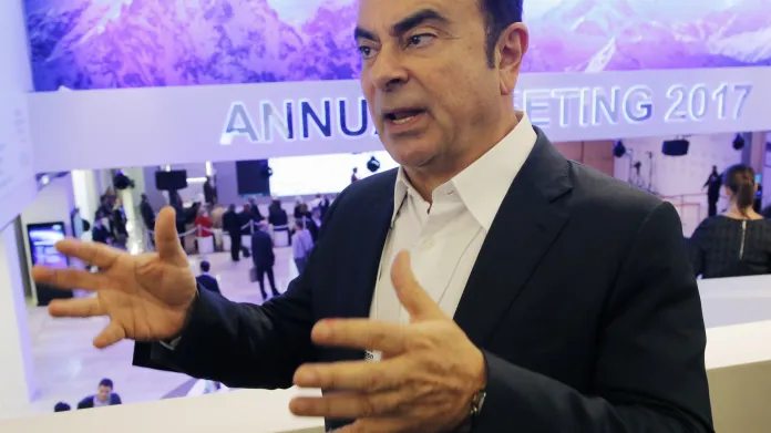 Šéf automobilové aliance Renault-Nisssan Carlos Ghosn