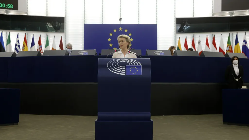 Ursula von der Leyenová ve Štrasburku