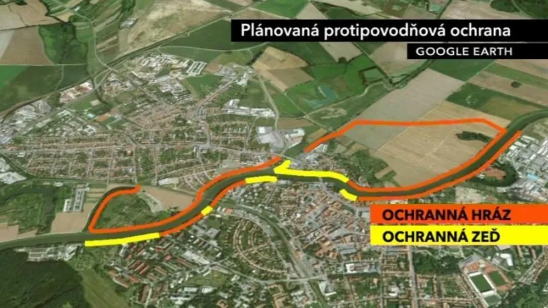 Protipovodňová ochrana Uherského Hradiště