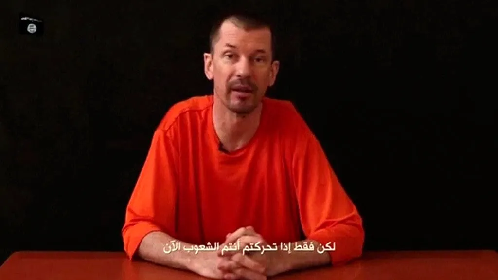 John Cantlie na zveřejněné nahrávce