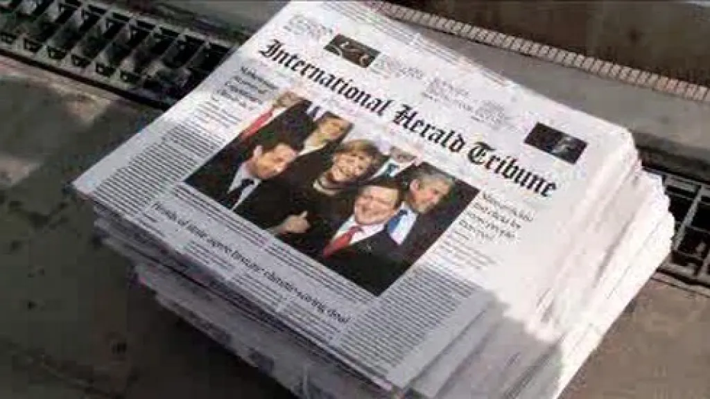 Parodie International Herald Tribune