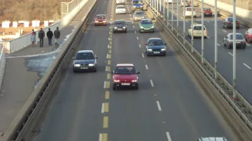 Provoz na Nuselském mostě