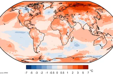 Klimatická změna zrychluje, rok 2020 byl dosud nejteplejší v Evropě i ve světě