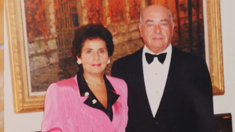 Jolana Blau s manželem Vojtěchem