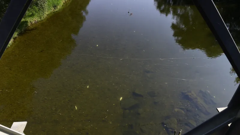 „Mrtvá“ řeka Bečva