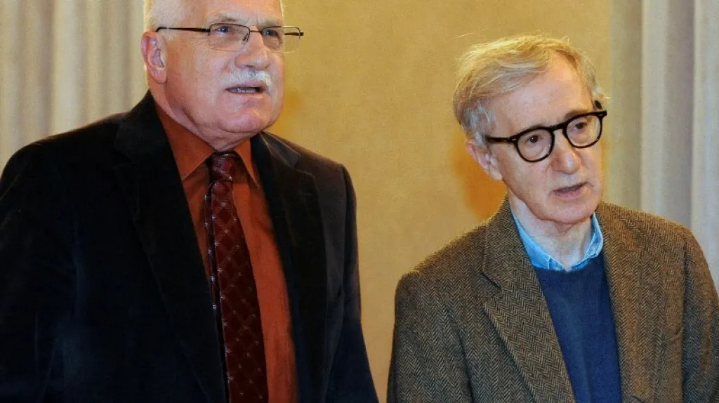 Václav Klaus a Woody Allen