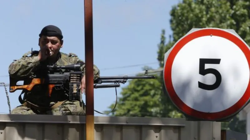 Ukrajinská tajná služba zadržela povstalce s přezdívkou Čech