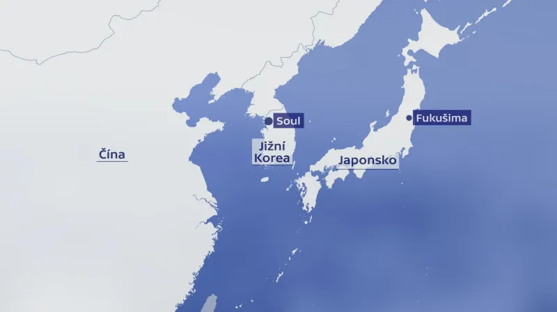 Poloha Jaderné elektrárny Fukušima I