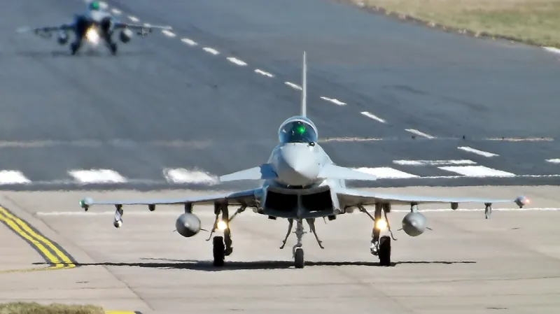 Stíhací letoun Eurofighter Typhoon