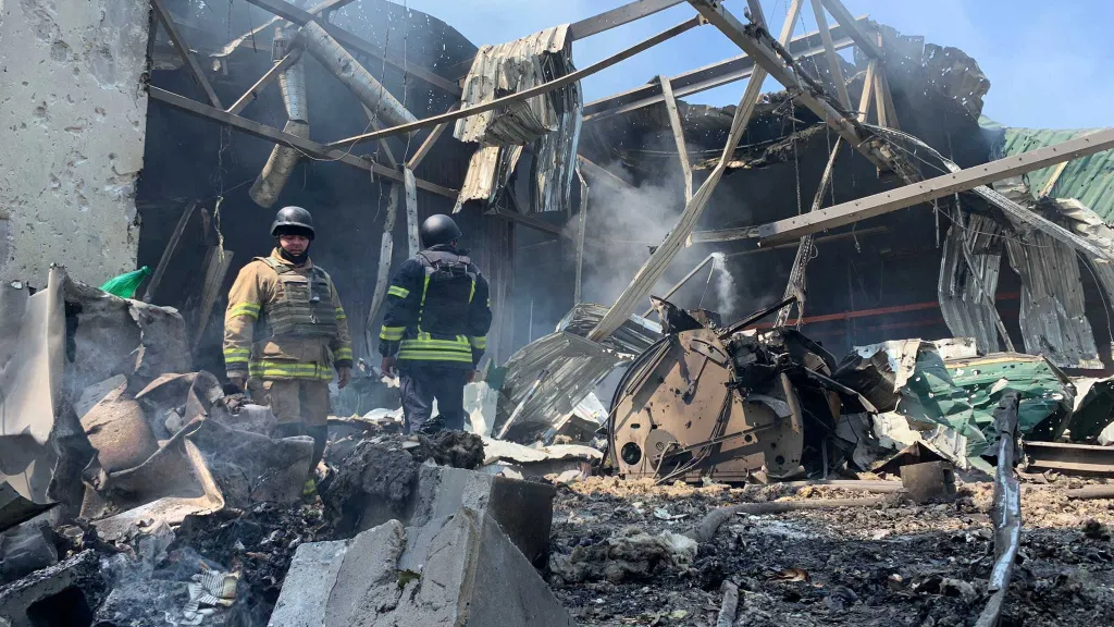 Charkov po ruském útoku