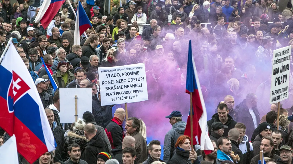 Václavské náměstí 17. 11. 2015