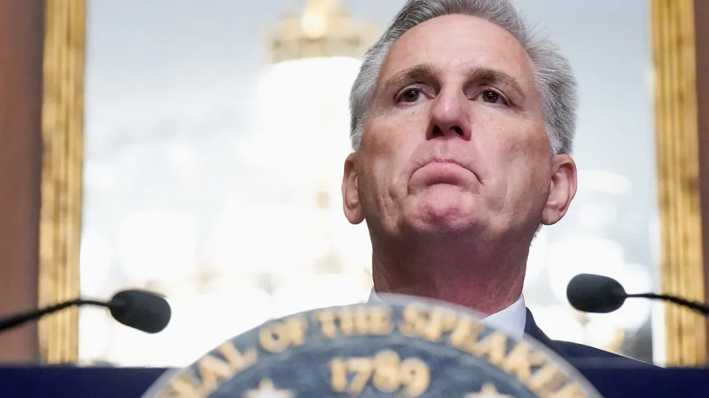 Předseda Sněmovny reprezentantů Kevin McCarthy