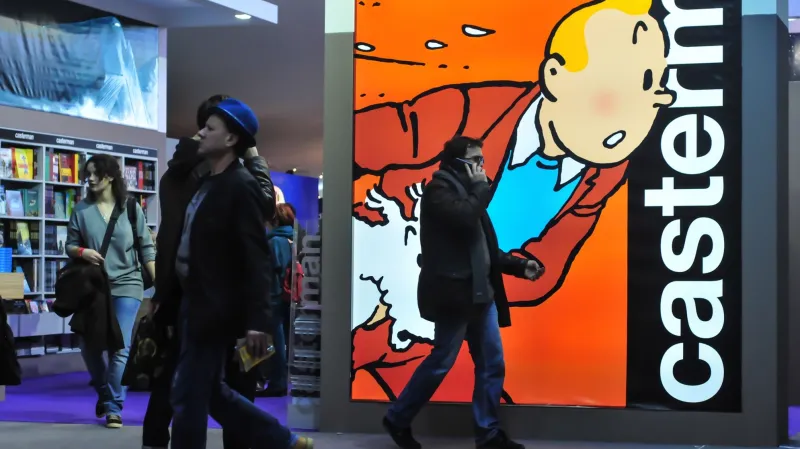 Reportér Tintin na největším festivalu komiksu v Evropě