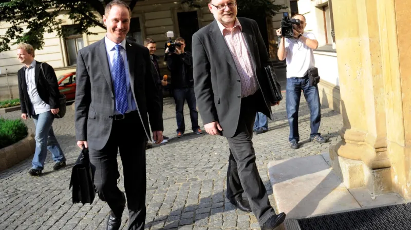 Petr Gazdík a Zbyněk Stanjura