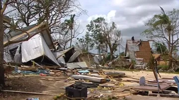 Následky tropické bouře Pam na Vanuatu