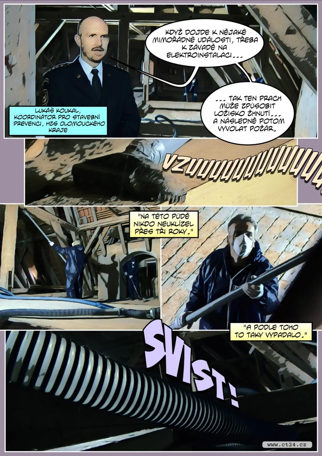 Hrady čeká podzimní úklid. Památkáři vysávají prach, aby předešli požárům