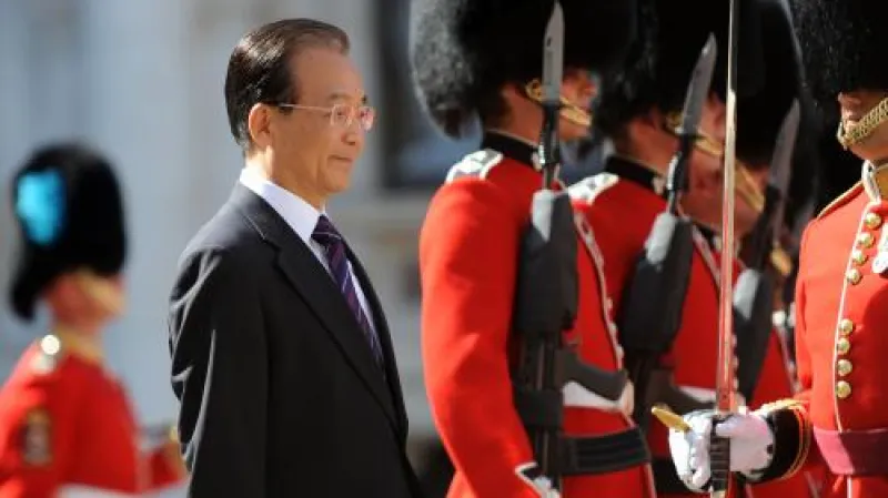 Wen Ťia-pao na návštěvě Velké Británie