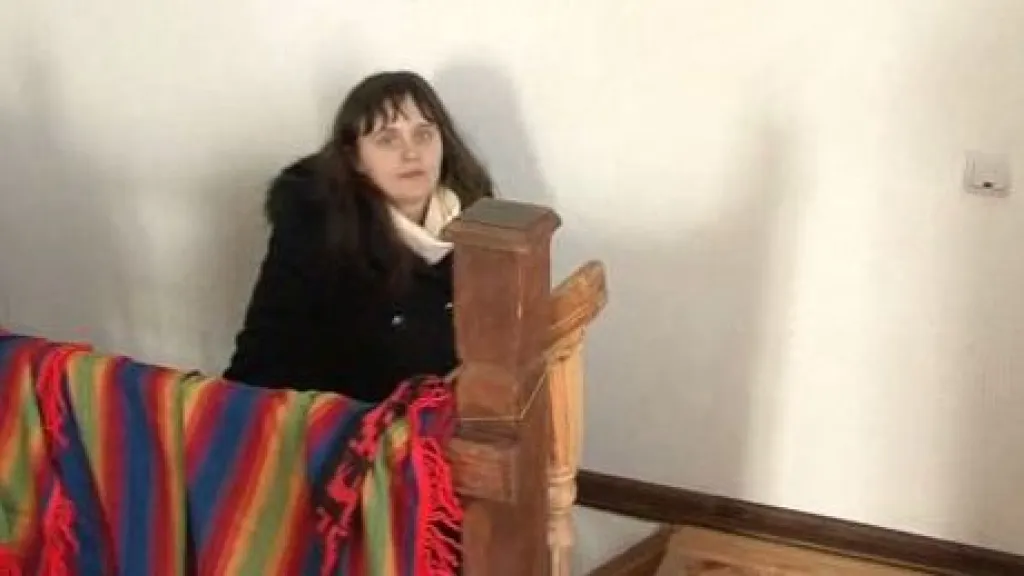 Olesja v novém centru v Lopatynu